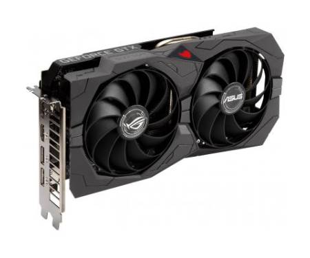 Видеокарта ASUS GeForce GTX1650 4096Mb ROG STRIX ADVANCED D6 GAMING (ROG-STRIX-GTX1650-A4GD6-GAMING)