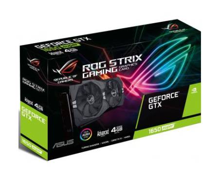 Видеокарта ASUS GeForce GTX1650 SUPER 4096Mb ROG STRIX ADVANCED GAMING (ROG-STRIX-GTX1650S-A4G-GAMING)