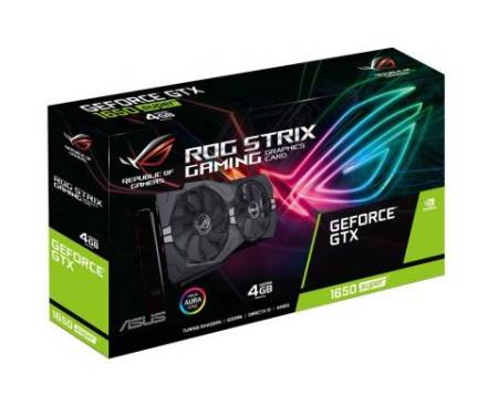 Видеокарта ASUS GeForce GTX1650 SUPER 4096Mb ROG STRIX GAMING (ROG-STRIX-GTX1650S-4G-GAMING)