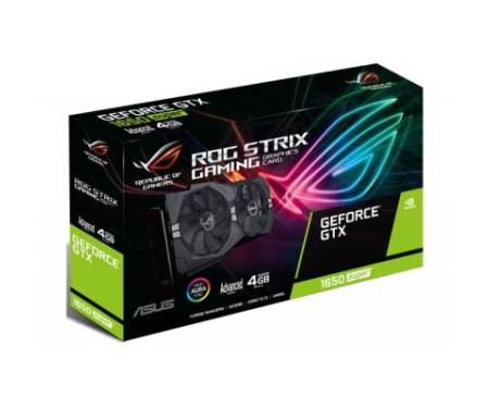 Видеокарта ASUS GeForce GTX1650 SUPER 4096Mb ROG STRIX OC GAMING (ROG-STRIX-GTX1650S-O4G-GAMING)