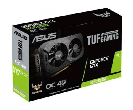 Видеокарта ASUS GeForce GTX1650 SUPER 4096Mb TUF GAMING OC (TUF-GTX1650S-O4G-GAMING)