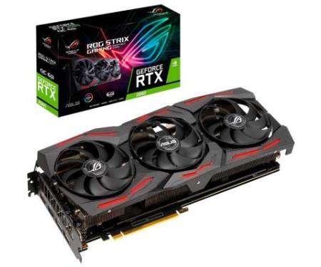 Видеокарта ASUS GeForce RTX2060 6144Mb ROG STRIX EVO GAMING (ROG-STRIX-RTX2060-6G-EVO-GAMING)