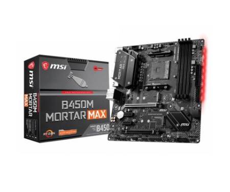 Материнская плата MSI B450M MORTAR MAX