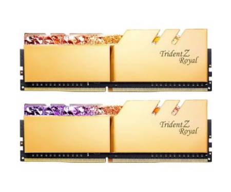 Модуль памяти для компьютера DDR4 32GB (2x16GB) 3200 MHz Trident Z Royal G.Skill (F4-3200C16D-32GTRG)