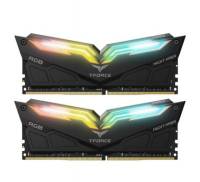 Модуль памяти для компьютера DDR4 32GB (2x16GB) 3200 MHz T-Force Night Hawk RGB Black Team (TF1D432G3200HC16CDC01)