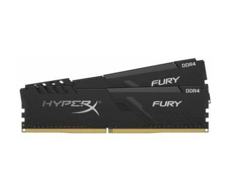 Модуль памяти для компьютера DDR4 64GB (2x32GB) 2666 MHz HyperX Fury Black Kingston (HX426C16FB3K2/64)