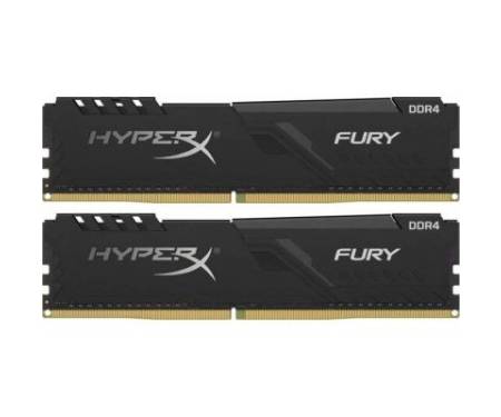 Модуль памяти для компьютера DDR4 64GB (2x32GB) 2666 MHz HyperX Fury Black Kingston (HX426C16FB3K2/64)