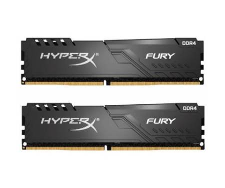 Модуль памяти для компьютера DDR4 64GB 3200 MHz HyperX Fury Black Kingston (HX432C16FB3K2/64)