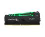 Модуль памяти для компьютера DDR4 64GB (2x32GB) 3600 MHz HyperX Fury RGB Black Kingston (HX436C18FB3AK2/64)