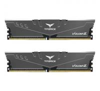 Модуль памяти для компьютера DDR4 16GB (2x8GB) 2666 MHz T-Force Vulcan Z Gray Team (TLZGD416G2666HC18HDC01)