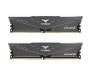 Модуль памяти для компьютера DDR4 16GB (2x8GB) 2666 MHz T-Force Vulcan Z Gray Team (TLZGD416G2666HC18HDC01)