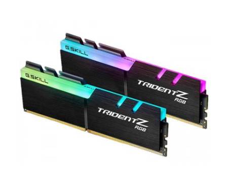 Модуль памяти для компьютера DDR4 16GB (2x8GB) 3000 MHz TridentZ RGB Black G.Skill (F4-3000C16D-16GTZR)