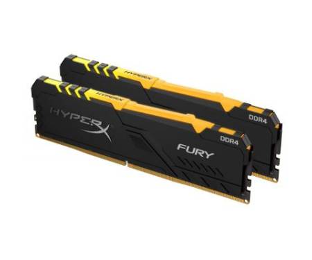 Модуль памяти для компьютера DDR4 16GB (2x8GB) 3000 MHz HyperX Fury Kingston (HX430C15FB3AK2/16)