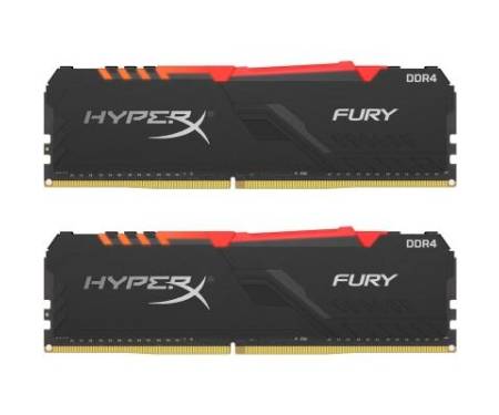 Модуль памяти для компьютера DDR4 16GB (2x8GB) 3000 MHz HyperX Fury Kingston (HX430C15FB3AK2/16)