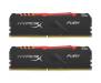 Модуль памяти для компьютера DDR4 16GB (2x8GB) 3000 MHz HyperX Fury Kingston (HX430C15FB3AK2/16)