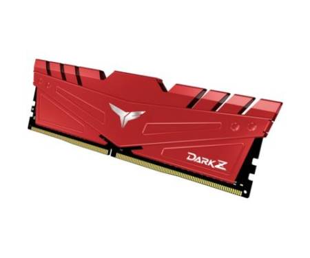 Модуль памяти для компьютера DDR4 16GB (2x8GB) 3000 MHz T-Force Dark Z Red Team (TDZRD416G3000HC16CDC01)