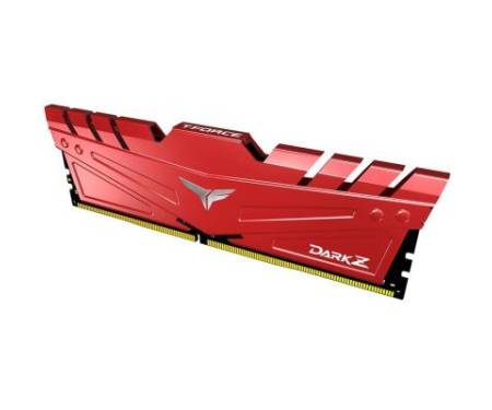 Модуль памяти для компьютера DDR4 16GB (2x8GB) 3000 MHz T-Force Dark Z Red Team (TDZRD416G3000HC16CDC01)
