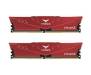 Модуль памяти для компьютера DDR4 16GB (2x8GB) 3000 MHz T-Force Vulcan Z Red Team (TLZRD416G3000HC16CDC01)