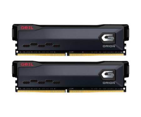 Модуль памяти для компьютера DDR4 16GB (2x8GB) 3200 MHz Orion Black GEIL (GOG416GB3200C16ADC)