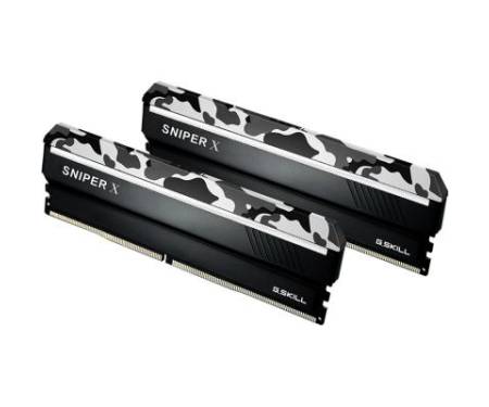 Модуль памяти для компьютера DDR4 16GB (2x8GB) 3200 MHz Sniper X G.Skill (F4-3200C16D-16GSXWB)