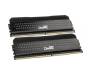 Модуль памяти для компьютера DDR4 16GB (2x8GB) 3200 MHz Dark Pro Black/Gray Team (TDPGD416G3200HC14ADC01)