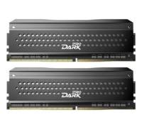 Модуль памяти для компьютера DDR4 16GB (2x8GB) 3200 MHz Dark Pro Black/Gray Team (TDPGD416G3200HC14ADC01)