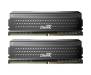 Модуль памяти для компьютера DDR4 16GB (2x8GB) 3200 MHz Dark Pro Black/Gray Team (TDPGD416G3200HC14ADC01)