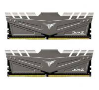 Модуль памяти для компьютера DDR4 16GB (2x8GB) 3200 MHz T-Force Dark Z Gray Team (TDZGD416G3200HC16CDC01)
