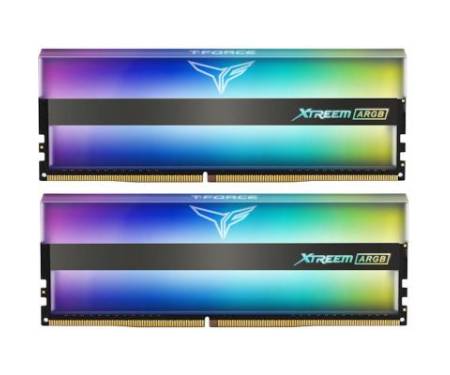 Модуль памяти для компьютера DDR4 16GB (2x8GB) 3200 MHz T-Force Xtreem ARGB Team (TF10D416G3200HC16CDC01)