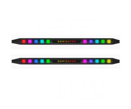 Модуль памяти для компьютера DDR4 16GB (2x8GB) 3600 MHz Dominator Platinum RGB Black CORSAIR (CMT16GX4M2C3600C18)