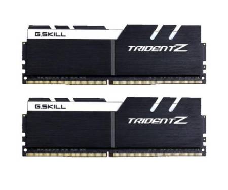 Модуль памяти для компьютера DDR4 16GB (2x8GB) 3600 MHz Trident Z Black G.Skill (F4-3600C17D-16GTZKW)