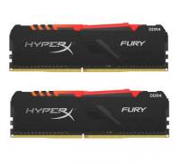 Модуль памяти для компьютера DDR4 16GB (2x8GB) 3600 MHz HyperX Fury RGB Kingston (HX436C17FB3AK2/16)