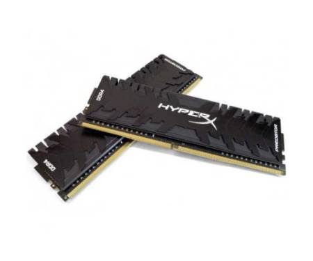 Модуль памяти для компьютера DDR4 16GB (2x8GB) 3600 MHz HyperX Predator Black Kingston (HX436C17PB4K2/16)