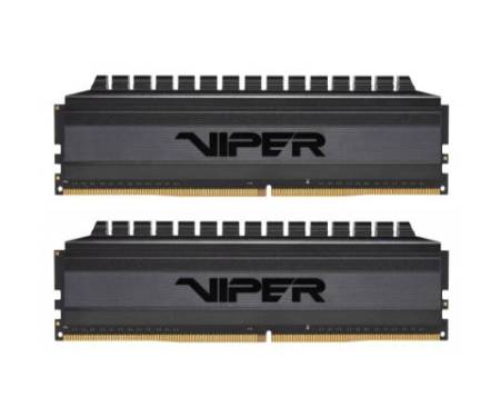 Модуль памяти для компьютера DDR4 16GB (2x8GB) 3600 MHz Viper Blackout Patriot (PVB416G360C7K)