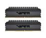Модуль памяти для компьютера DDR4 16GB (2x8GB) 3600 MHz Viper Blackout Patriot (PVB416G360C7K)