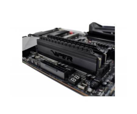 Модуль памяти для компьютера DDR4 16GB (2x8GB) 3600 MHz Viper Blackout Patriot (PVB416G360C7K)
