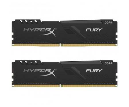 Модуль памяти для компьютера DDR4 16GB (2x8GB) 3733 MHz HyperX Fury Black Kingston (HX437C19FB3K2/16)