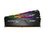 Модуль памяти для компьютера DDR4 16GB (2x8GB) 3733 MHz HyperX Fury RGB Kingston (HX437C19FB3AK2/16)