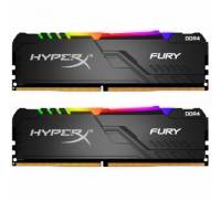 Модуль памяти для компьютера DDR4 16GB (2x8GB) 3733 MHz HyperX Fury RGB Kingston (HX437C19FB3AK2/16)