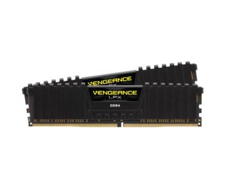 Модуль памяти для компьютера DDR4 16GB (2x8GB) 4000 MHz Vengeance LPX Black CORSAIR (CMK16GX4M2K4000C19)