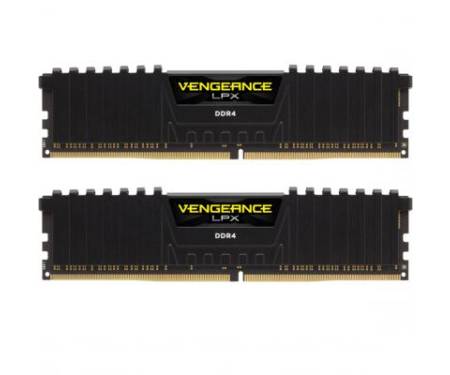 Модуль памяти для компьютера DDR4 16GB (2x8GB) 4000 MHz Vengeance LPX Black CORSAIR (CMK16GX4M2K4000C19)