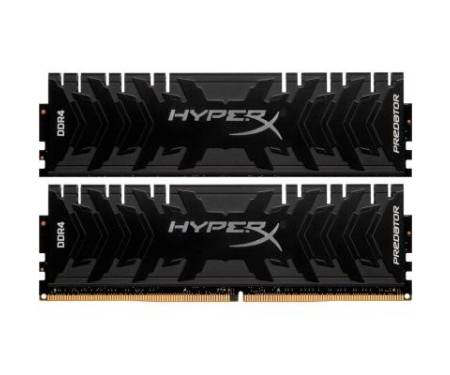 Модуль памяти для компьютера DDR4 16GB (2x8GB) 4600 MHz HyperX Predator Black Kingston (HX446C19PB3K2/16)