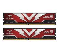 Модуль памяти для компьютера DDR4 16GB (2x8GB) 3200 MHz T-Force Zeus Red Team (TTZD416G3200HC20DC01)