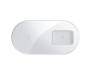 Беспроводное зарядное устройство Baseus Simple 2-in-1 Wireless Charger Pro Edition White (WXJK-C02)