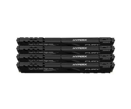 Модуль памяти для компьютера DDR4 128GB (4x32GB) 3200 MHz HyperX Fury Black Kingston (HX432C16FB3K4/128)
