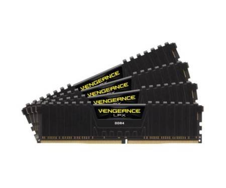 Модуль памяти для компьютера DDR4 32GB (4x8GB) 3600 MHz Vengeance LPX Black CORSAIR (CMK32GX4M4D3600C18)