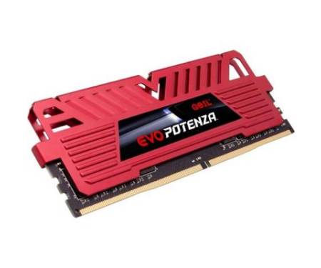 Модуль памяти для компьютера DDR4 8GB 2666 MHz Evo Potenza Red GEIL (GPR48GB2666C19SC)