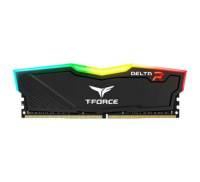 Модуль памяти для компьютера DDR4 8GB 2666 MHz T-Force Delta Black RGB Team (TF3D48G2666HC15B01)