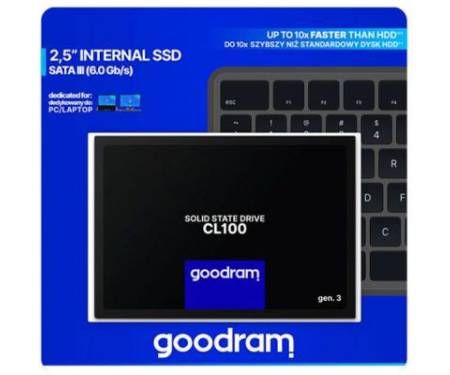 Накопитель SSD 2.5" 480GB GOODRAM (SSDPR-CL100-480-G3)