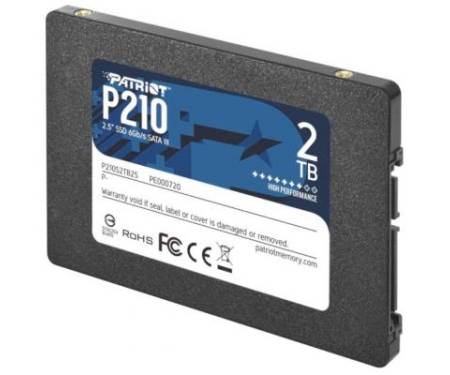 Накопитель SSD 2.5" 2TB Patriot (P210S2TB25)